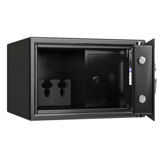 Coffre pour 3 Armes de Poing WT20 Noir - Certifié EN 14450 Classe S2