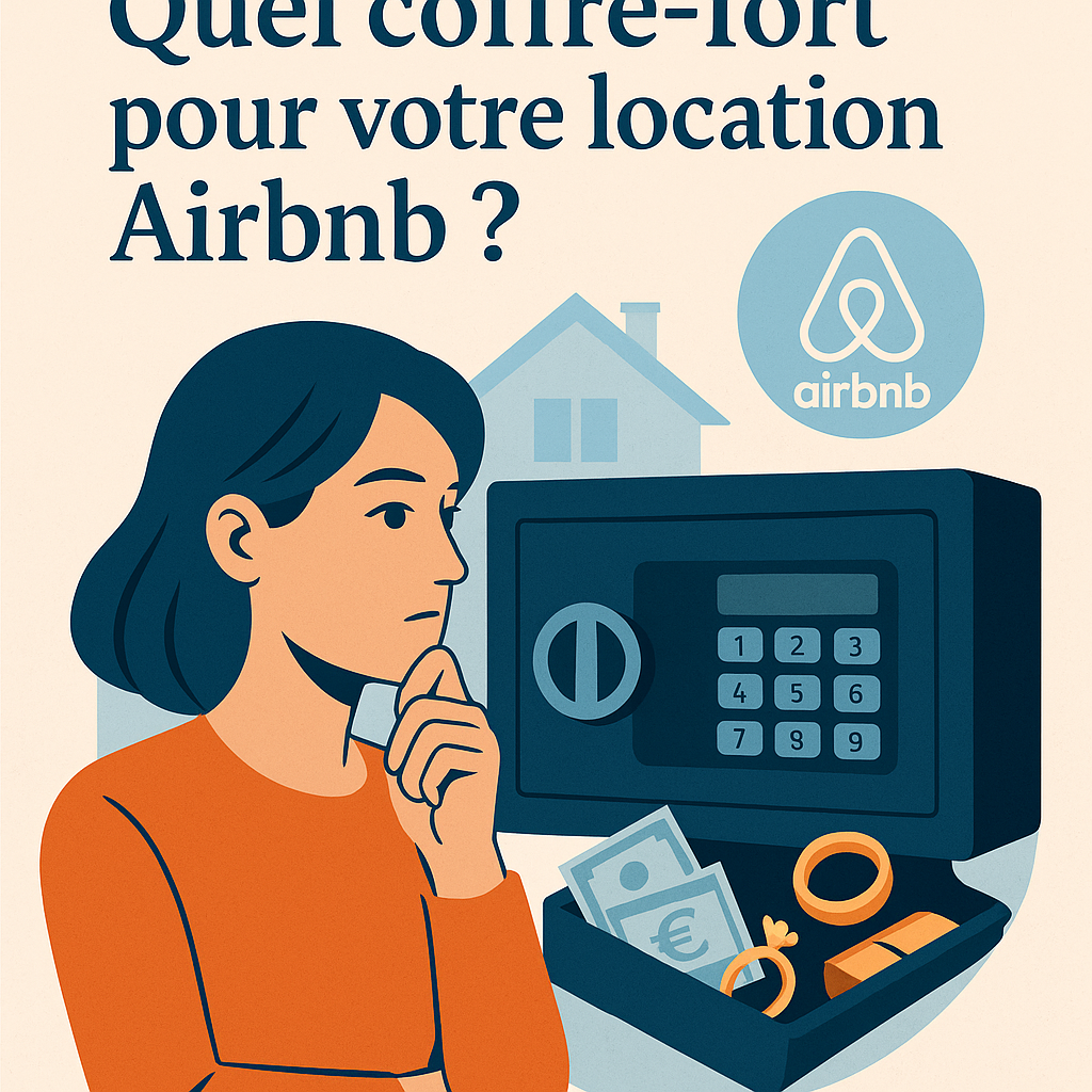 Coffre-fort pour Airbnb