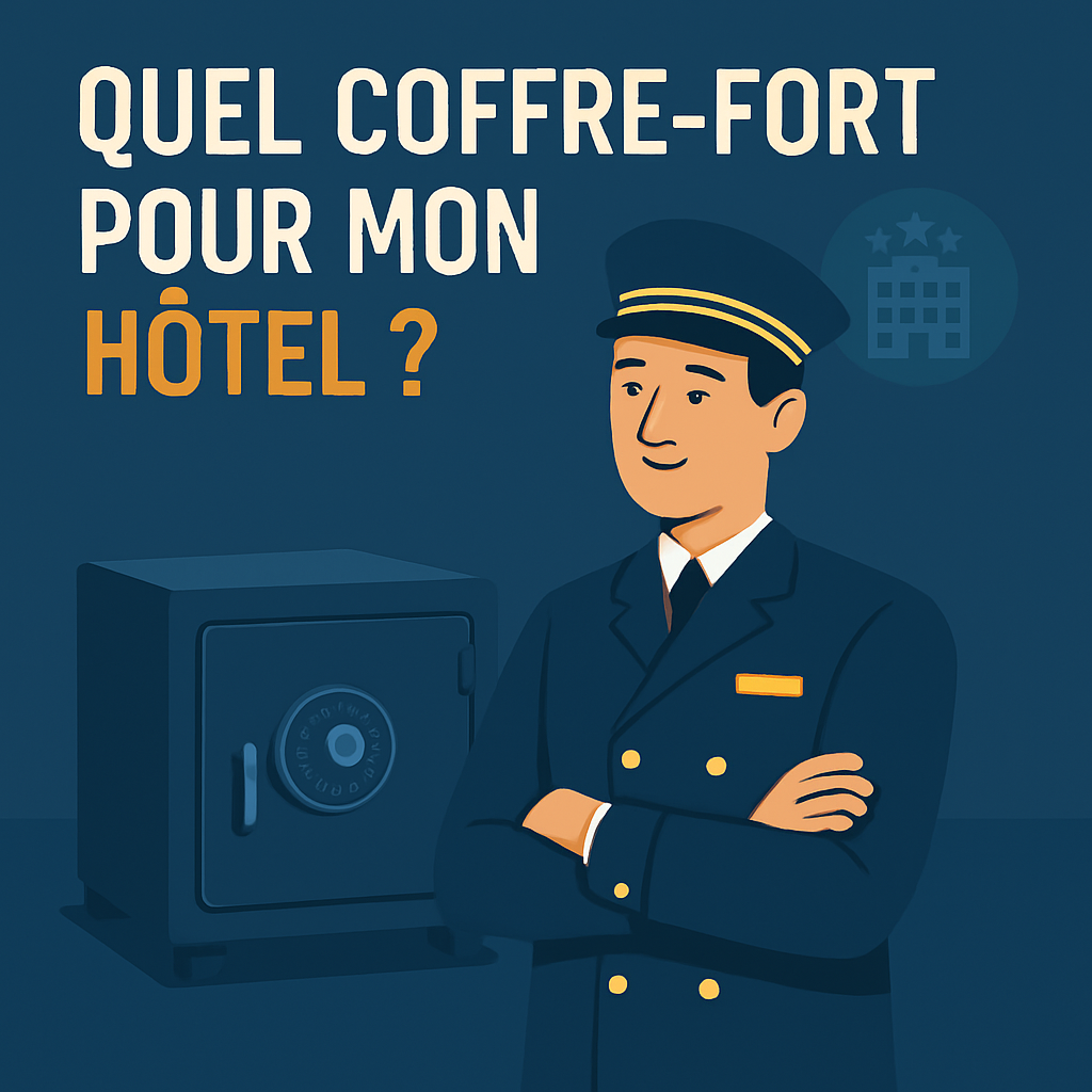 coffre-fort pour hôtel