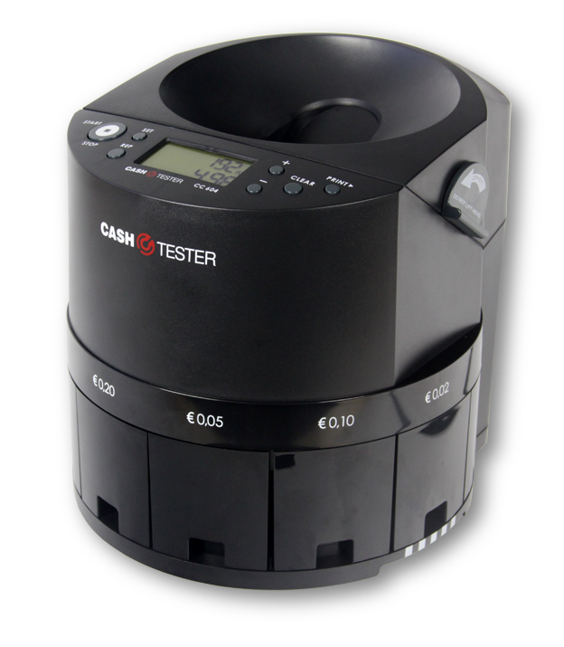 Compteuse et trieuse de pièces Cash Tester CC 604