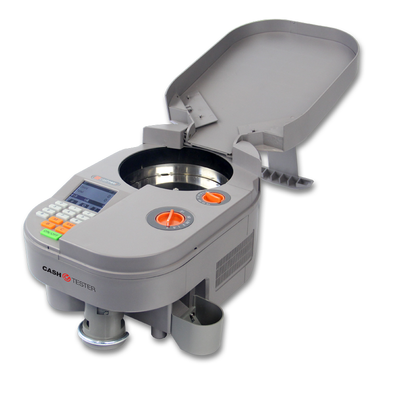 Cash Tester CC 611 - Compteuse de pièces industrielle haute vitesse (3400 ppm)