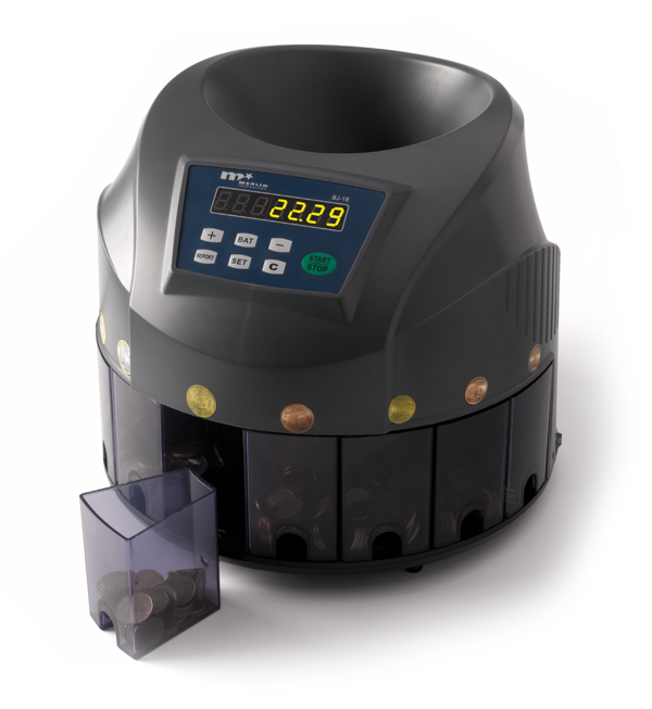 Compteuse et trieuse de pièces Cash Tester CC 604
