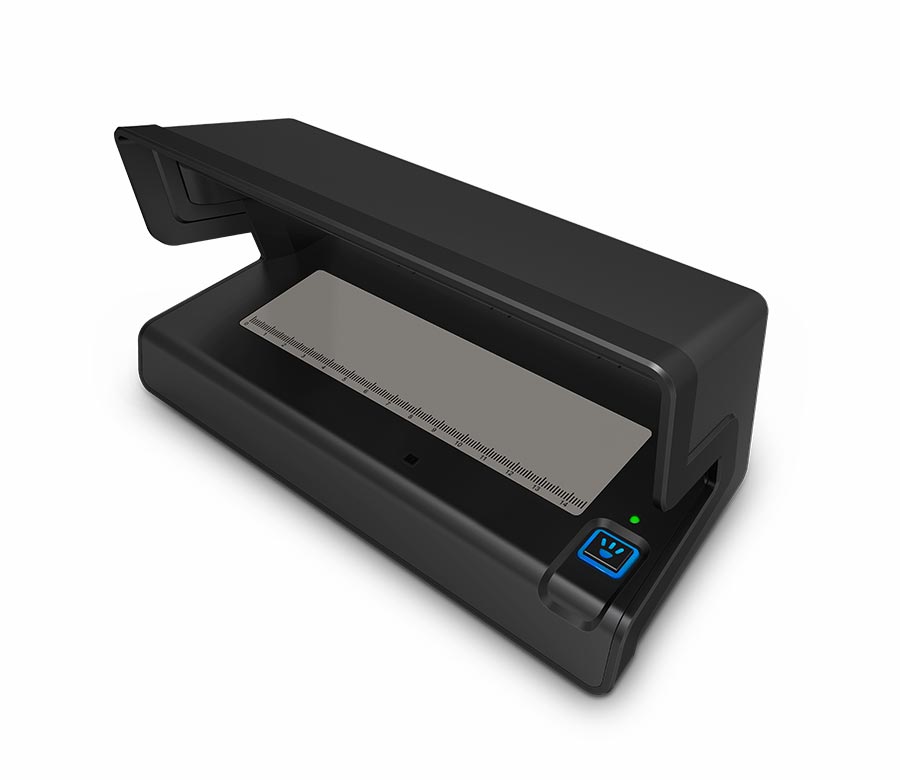 Cashtester UV-12 : Lampe UV Détection Faux Billets Portable Rechargeable (2-en-1)