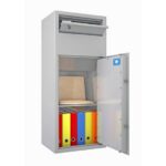 Coffre-fort de dépôt de fonds SR 802, 145 litres, S1