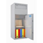 Coffre-fort de dépôt de fonds SR 802, 145 litres, S1
