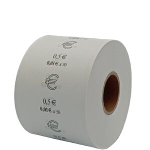 Bobines à encartoucher pour pièces en euro, carton de 10