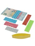 Bracelets plastique pour paquets de 20 billets, carton de 1 000