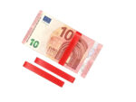 Ganses plastique pour liasses de 100 billets, carton de 1 000